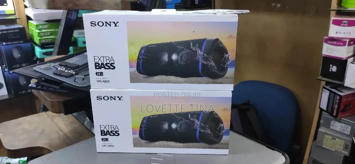 Sony Bluetooth Speakers XB 33