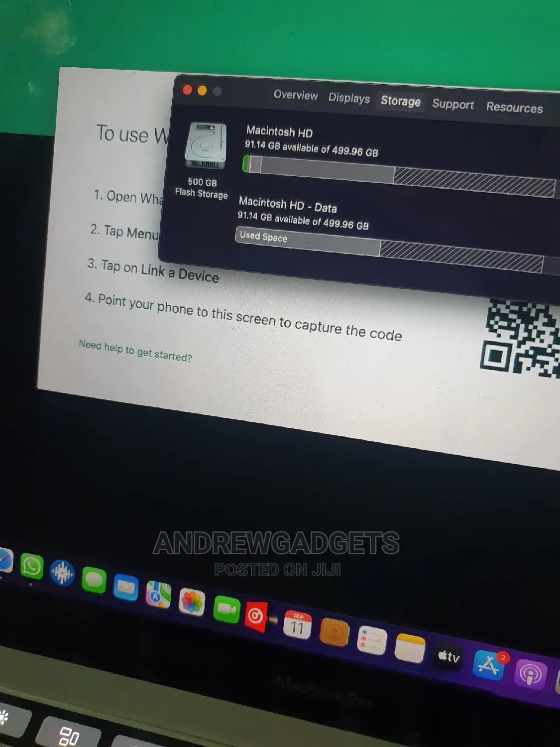 Laptop Apple MacBook Pro 2017 8GB Intel Core i5 SSD 512GB