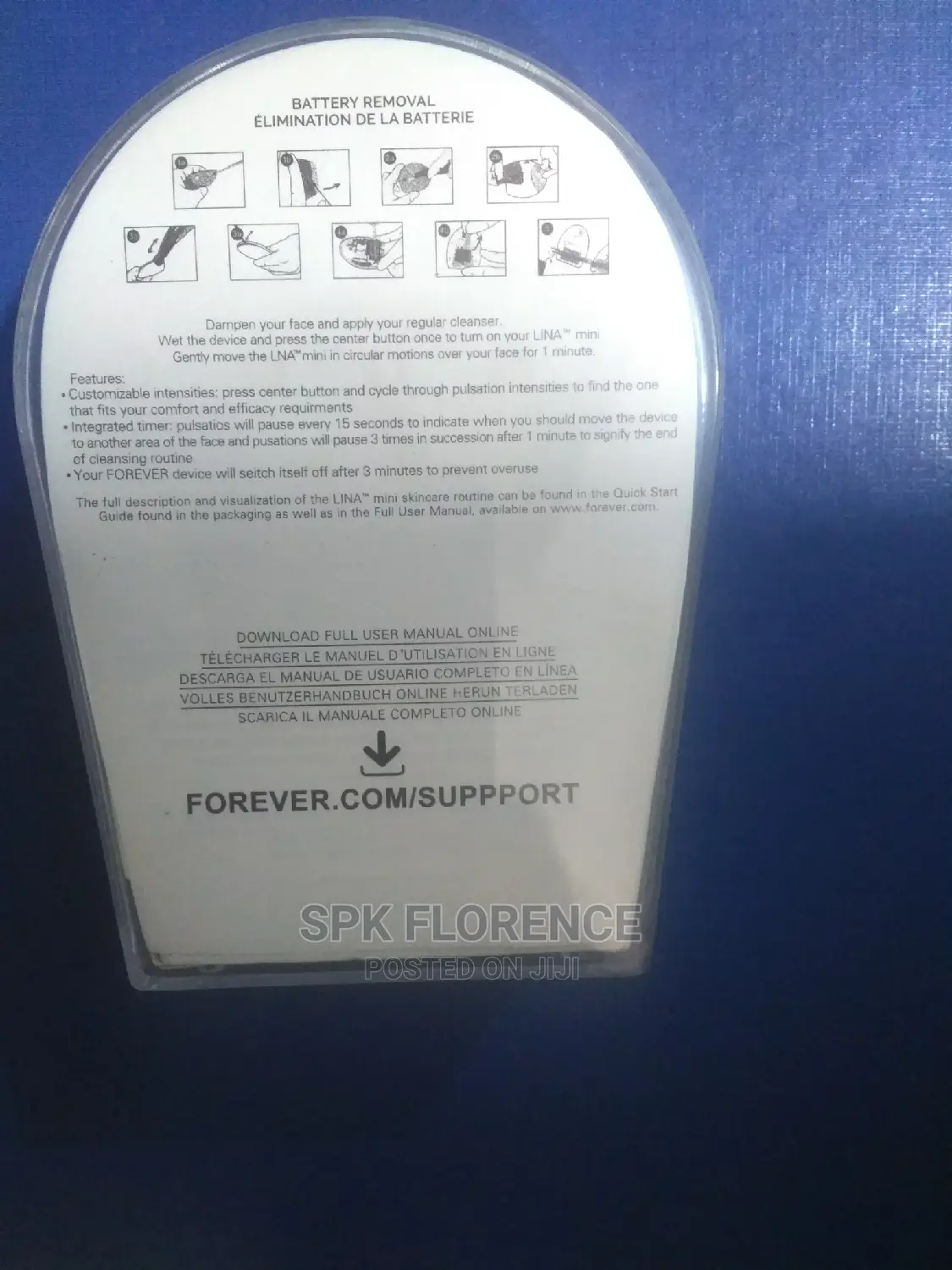 Forever Facial - Cleansing Device