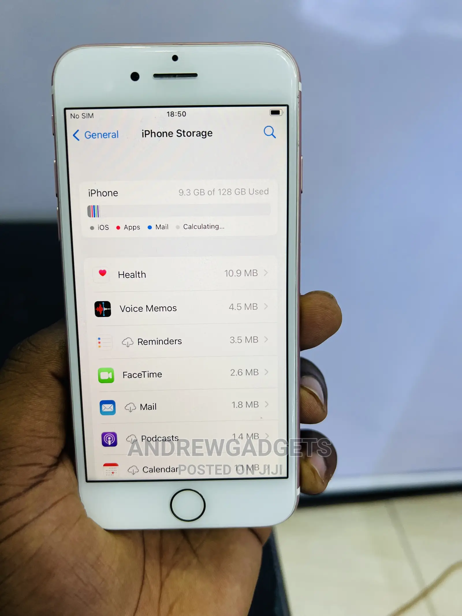 Apple iPhone 7 128 GB Rose Gold