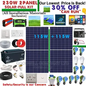 230w Solar System Full Kit