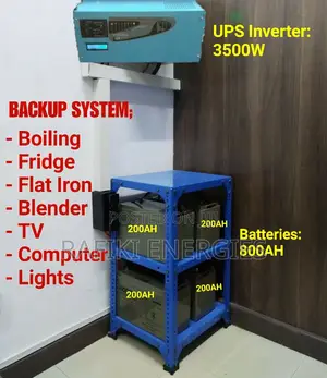 Power Backup Systems (800AH Battery / 4*200AH)