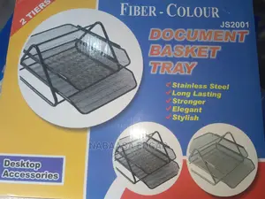 Metallic Document Office Table Trays