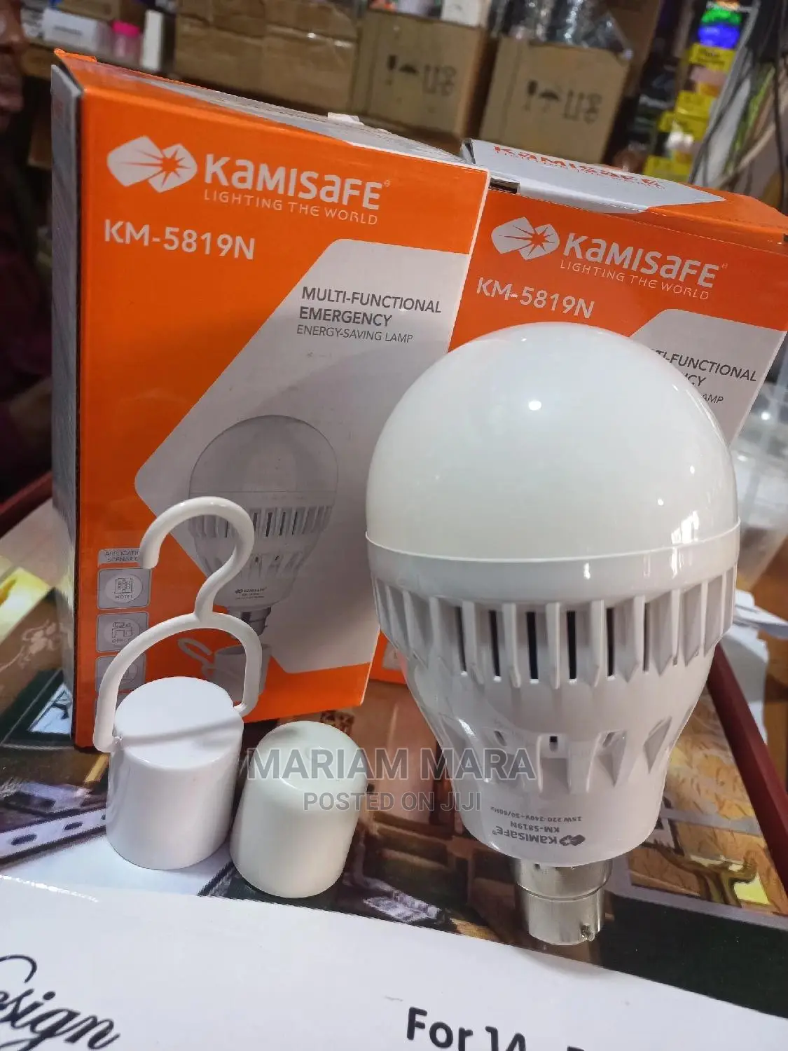 Kamisafe Rechargeable Bulb 15w