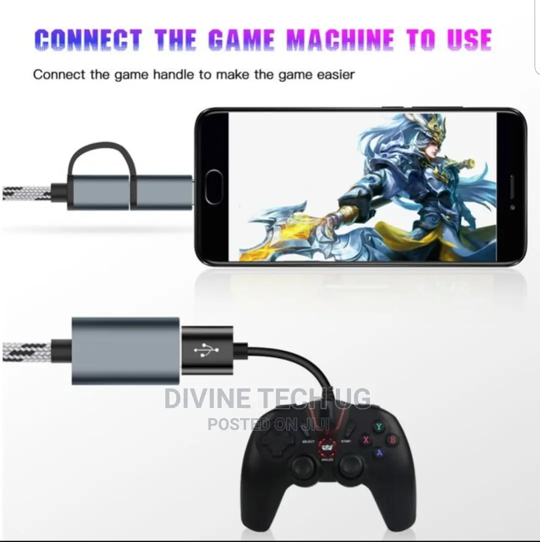2 in 1 USB 3.0 OTG Adapter With Type C Smart Data Syn