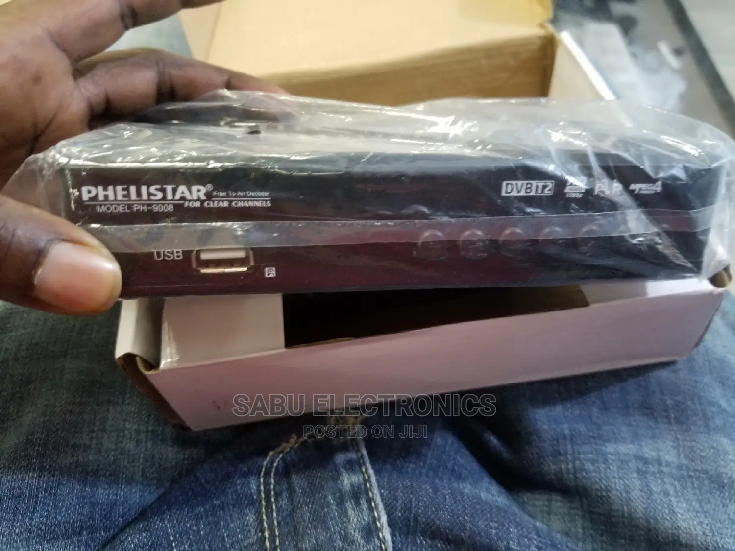 Phelistar Free To Air Decoder-with 50 Free Channels