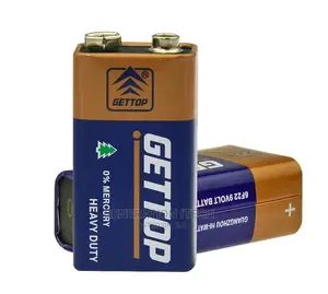 9V Battery Gettop -Non Rechargeable