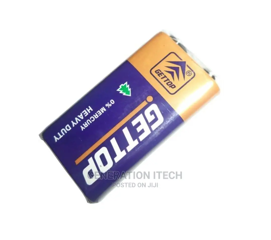 9V Battery Gettop -Non Rechargeable