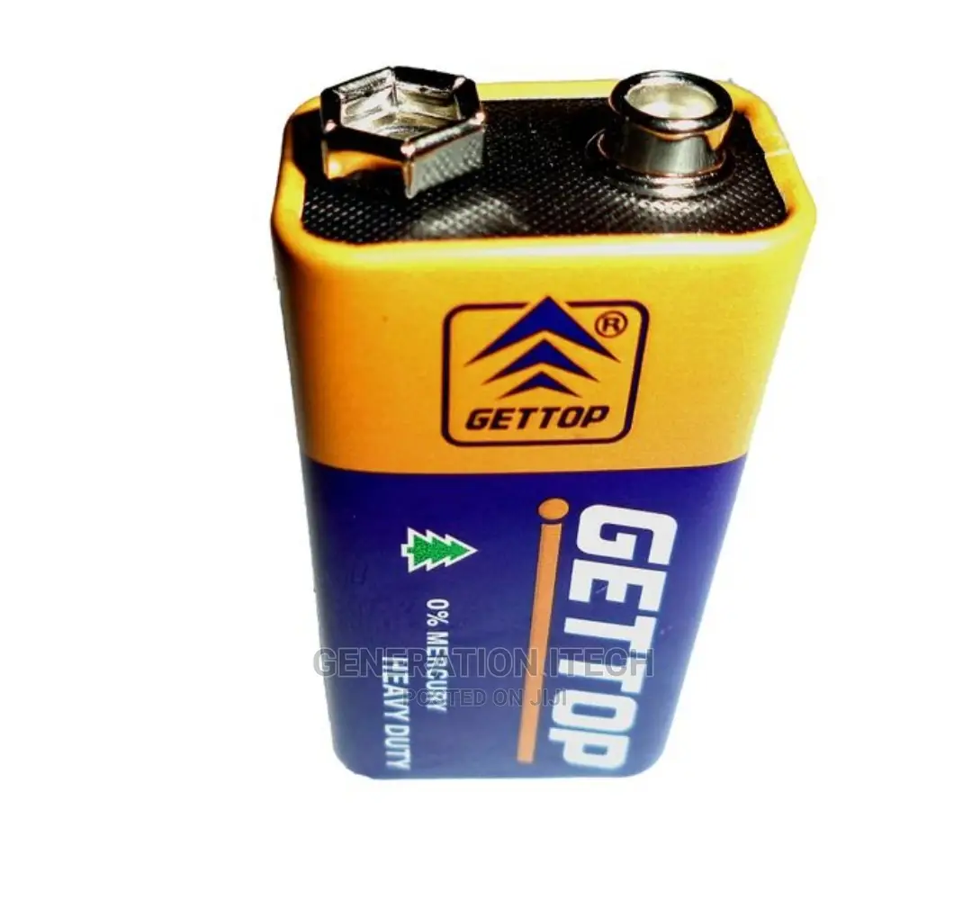 9V Battery Gettop -Non Rechargeable