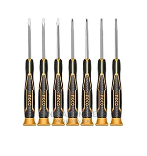 Precision Screwdriver Set- 7 Pieces -Ingco