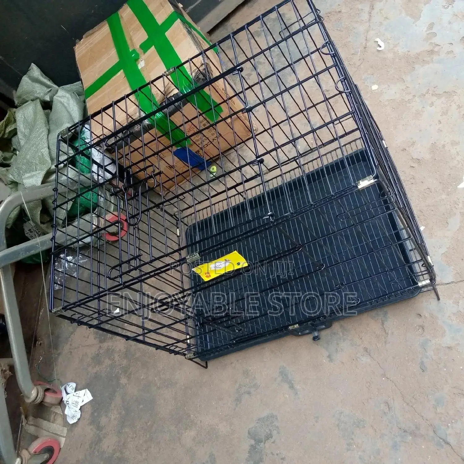 Metallic Cage of Dogs, Cats