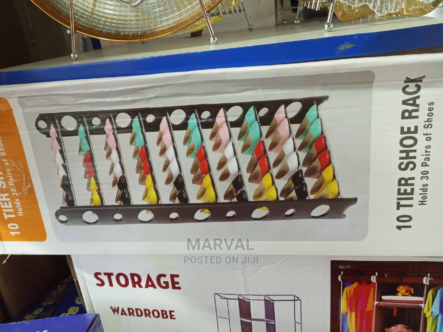 30pair Stackable Shoe Racker