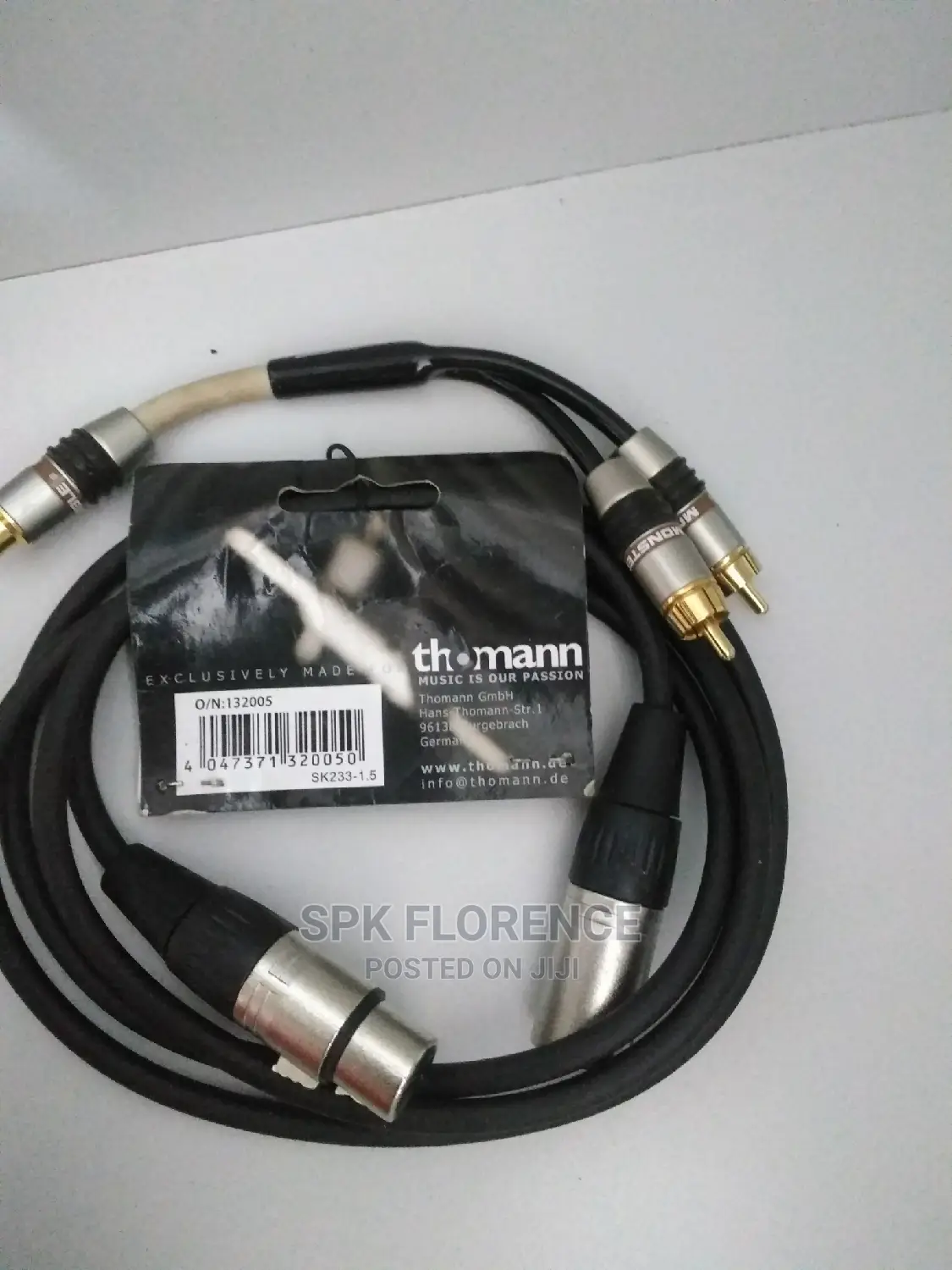 The Tsssnake Professional Audio Cable