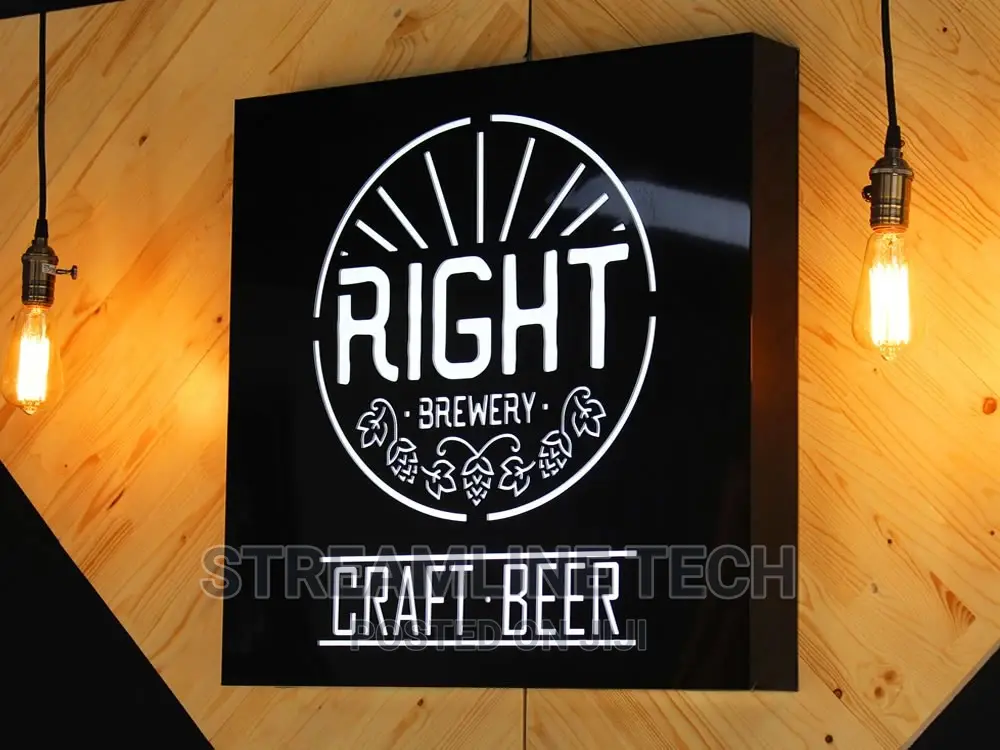 3d Signs -teardrops-lightbox-frost-stickers -3d/2d Signs