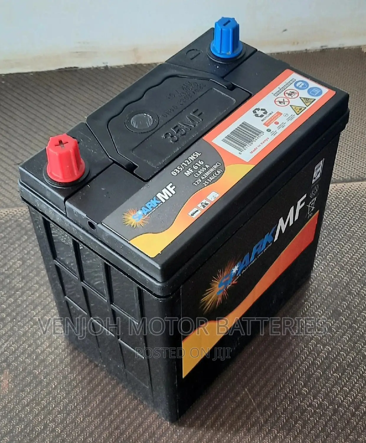 NS40/035 AH Car Battery Spark