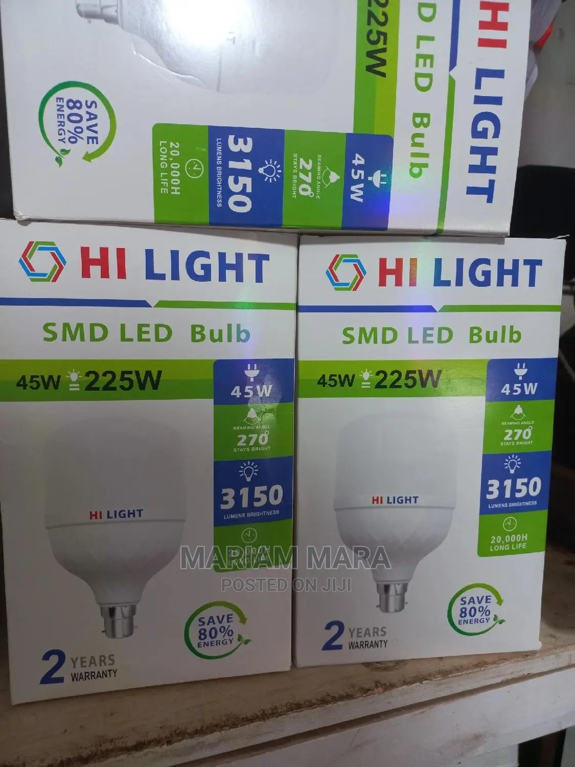 45W Bulb Bright Light