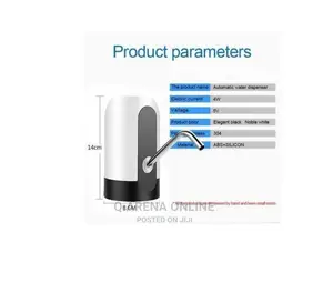 Automatic USB Charged Water Dispenser