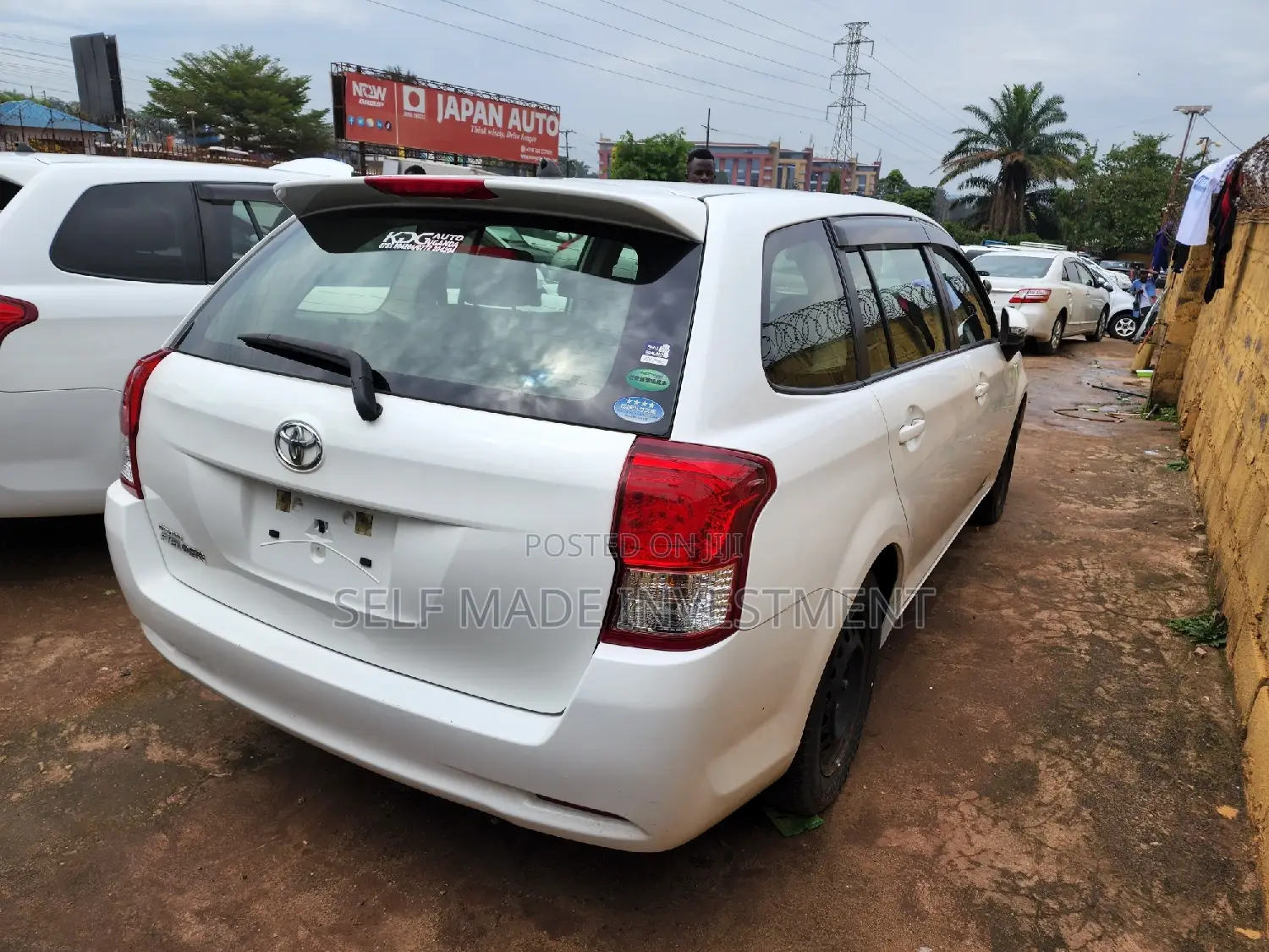 Toyota Corolla Fielder 2014 White