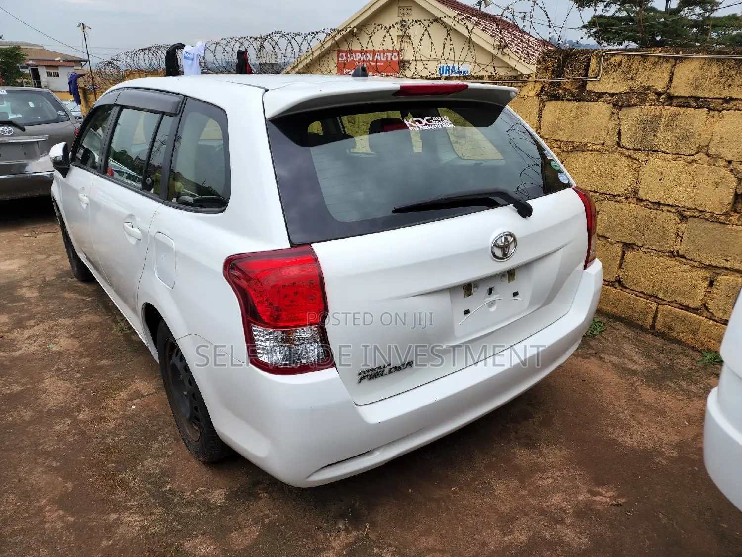 Toyota Corolla Fielder 2014 White