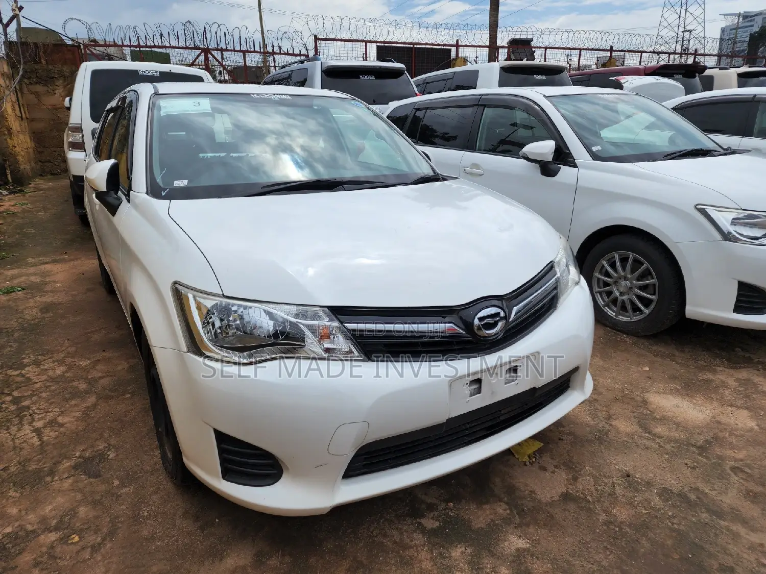Toyota Corolla Fielder 2014 White