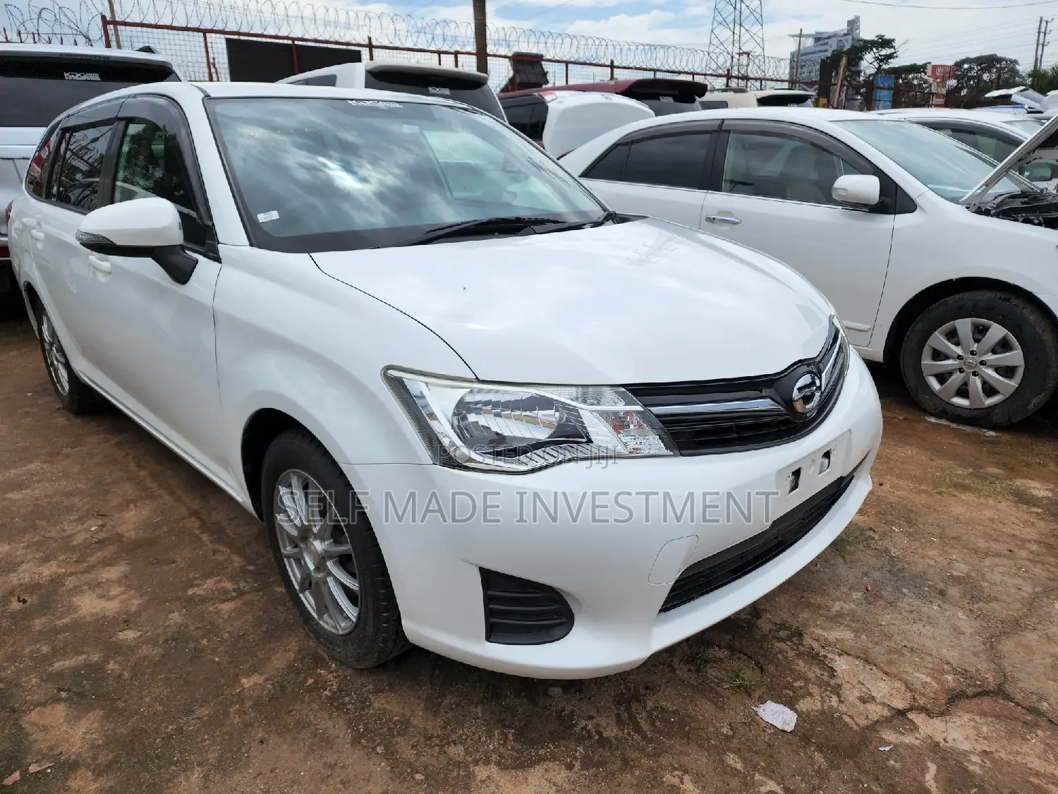 Toyota Corolla Fielder 2014 White