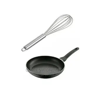Egg Whisk Mixer and 20cm Frying Pan