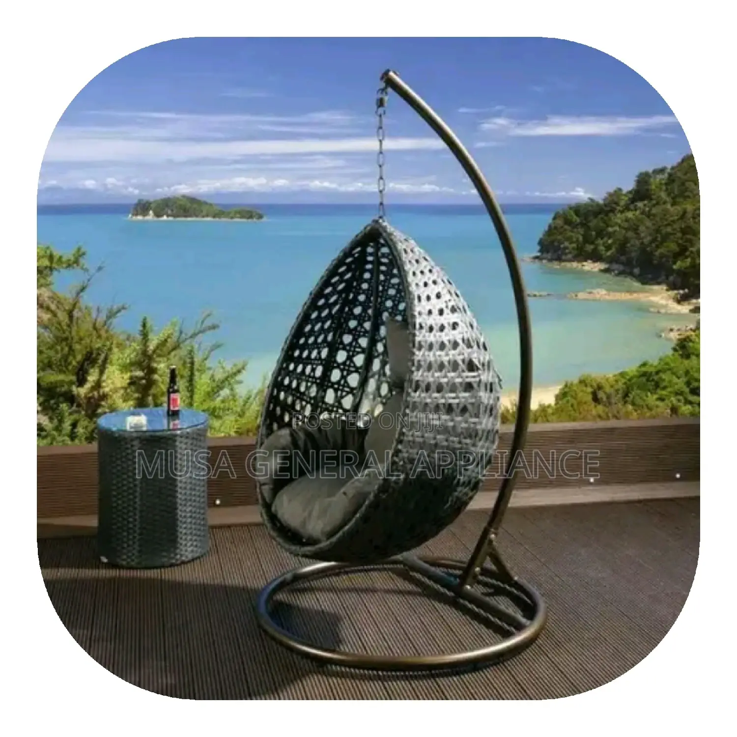 Rattan Hanging Pod 2022