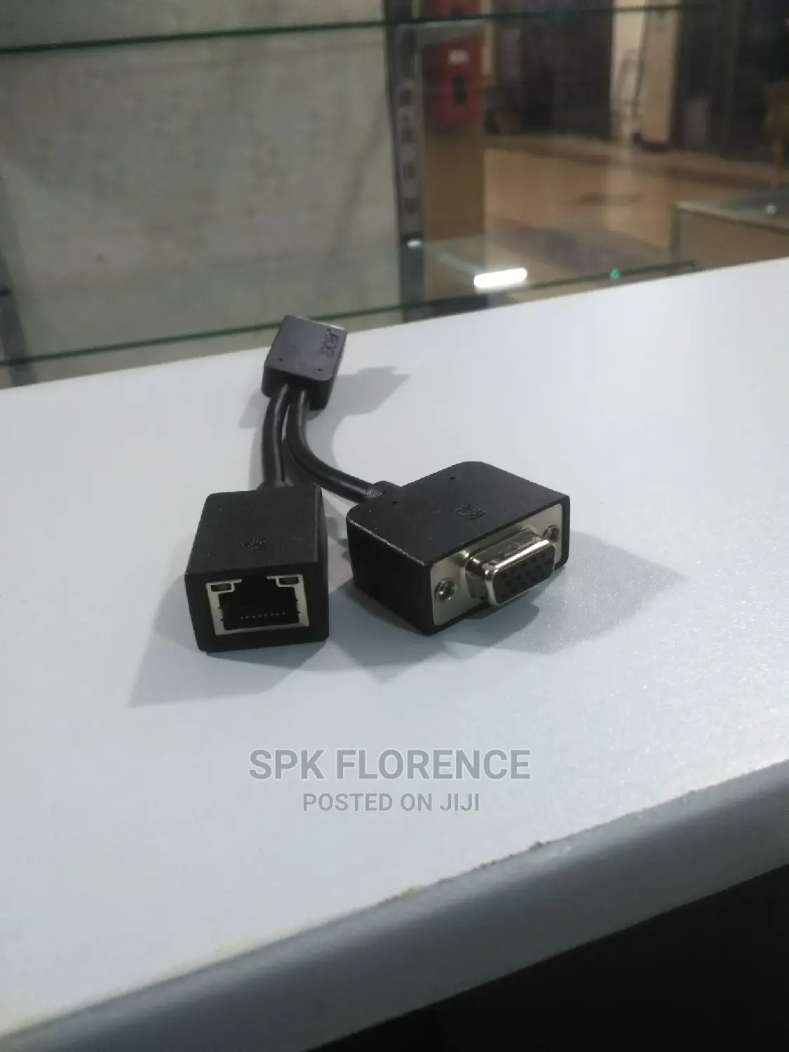 Lan VGA 2 in 1 Docking Hub Port Cable