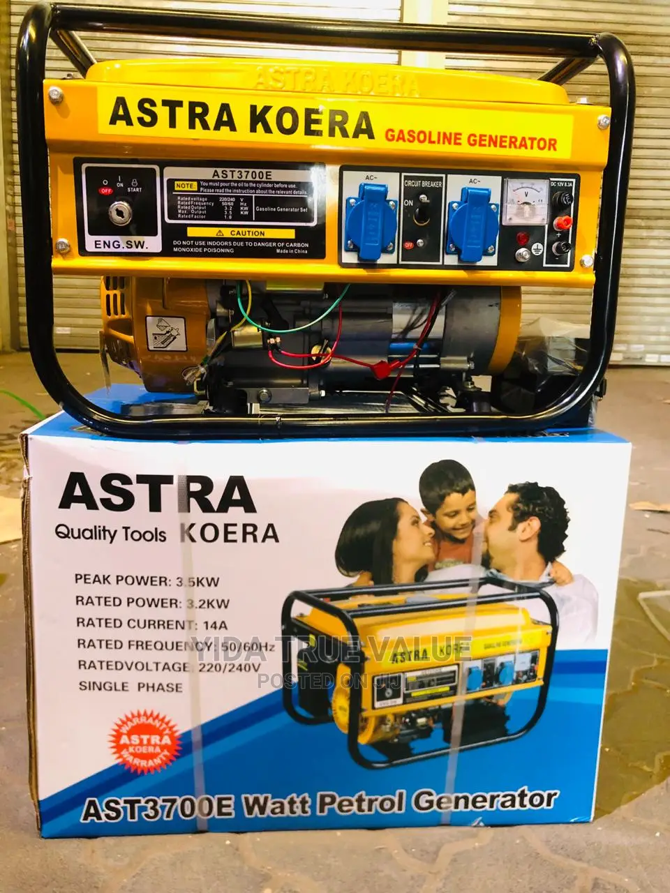 Generator Astra Koera 3.5kva