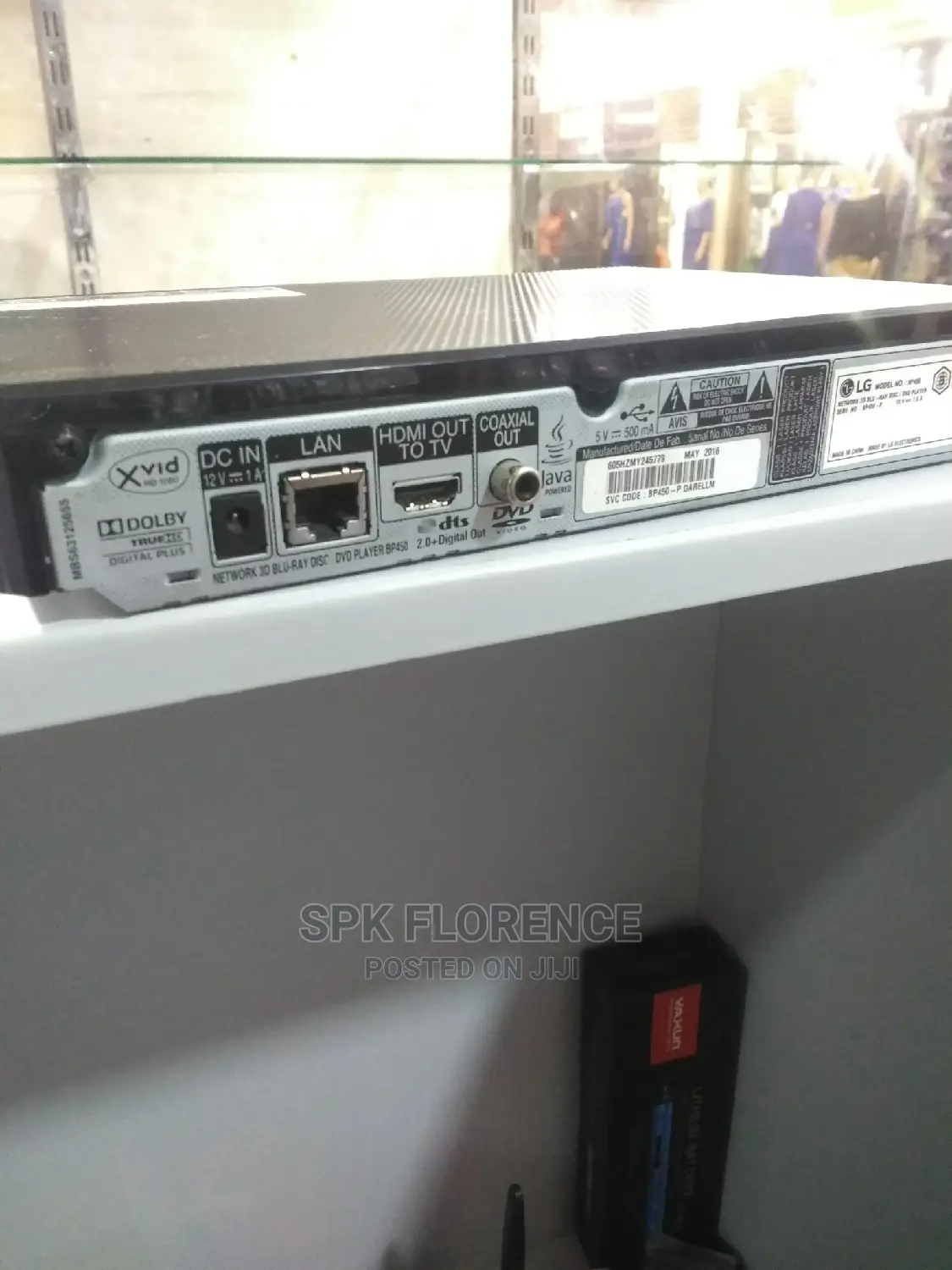 Wired Streaming 3D Blu-Ray Disc/DVD Player