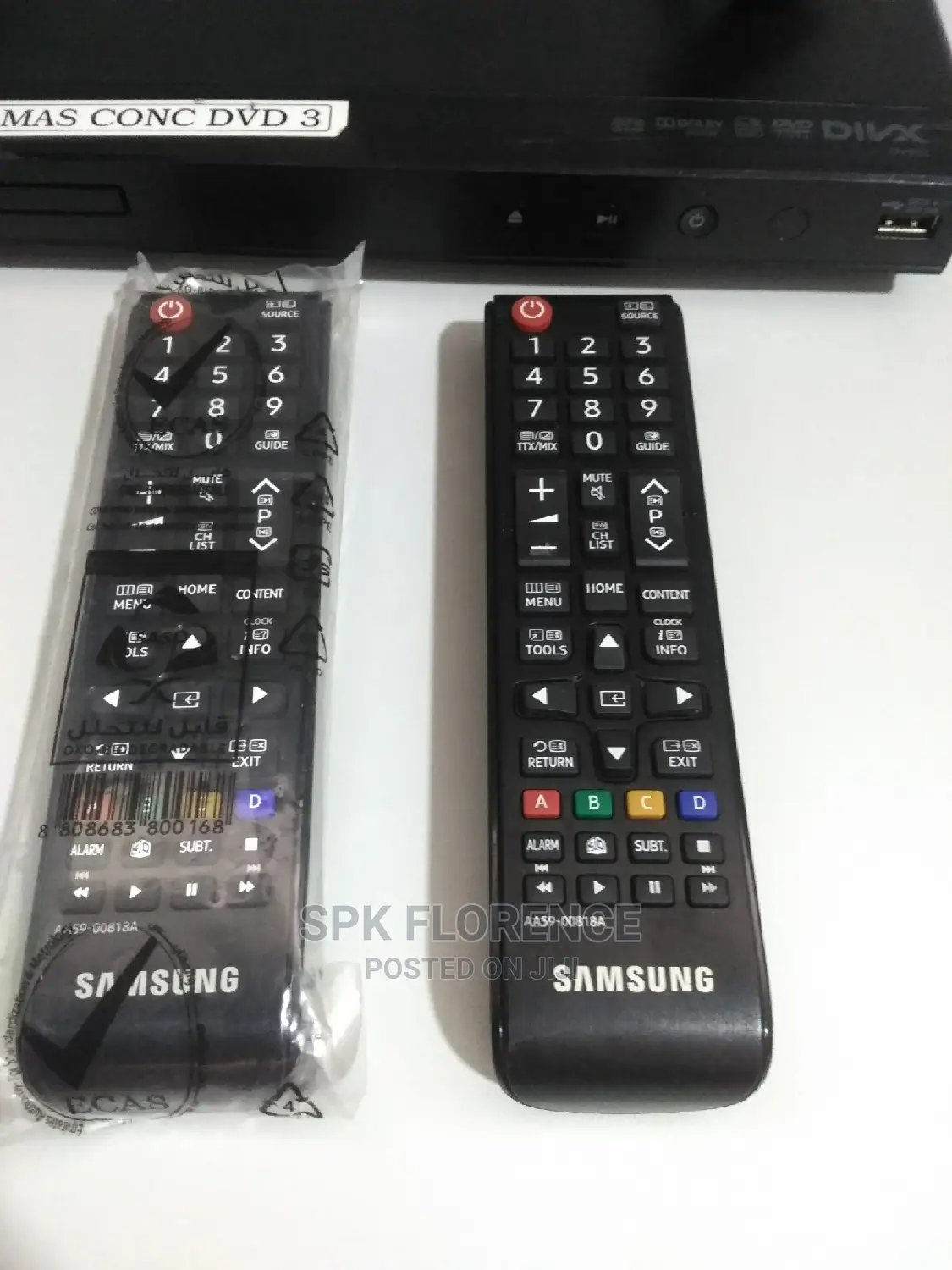 Samsung DVD Remote