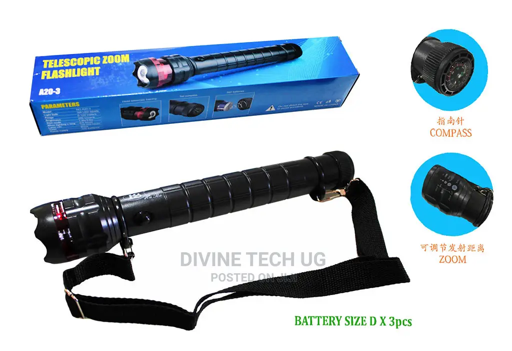 Telescopic Zoom Torchlight