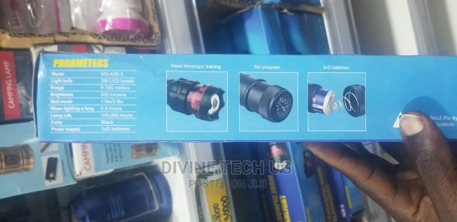 Telescopic Zoom Torchlight