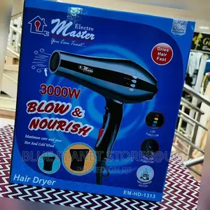 Electro Master Electric Hair Dryers || 3000w || EM-HD-1313