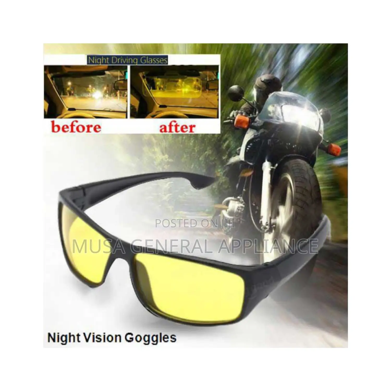 Night Vision Gaggle (Glasses)