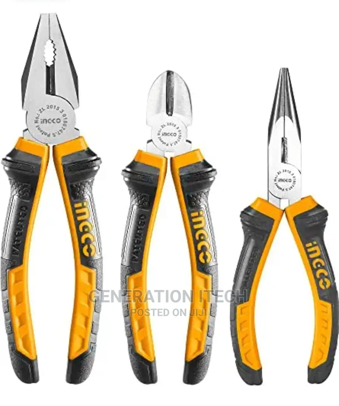 Ingco-Compound Pliers Set 3PCS