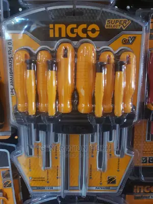Ingco 10 Pcs Screwdriver and Precision Screwdriver Set