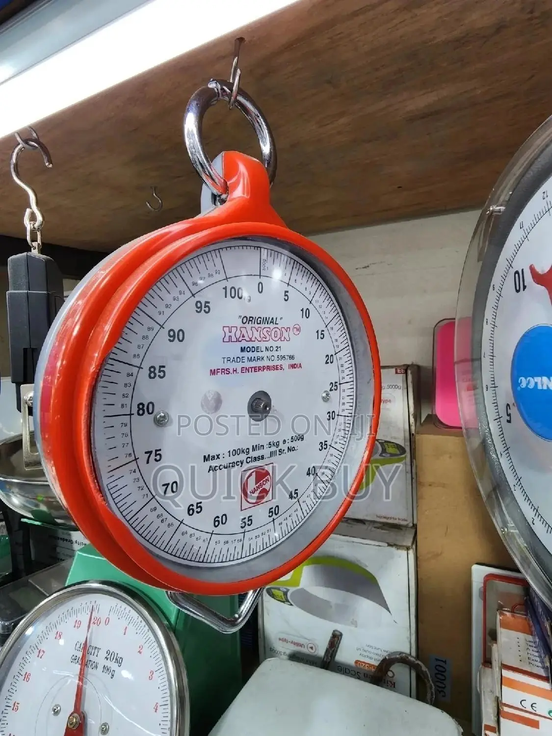 Hanson Analogue Scale 100kg