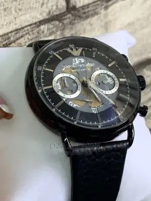 Emporio Armani Available With Genuine Leather Straps
