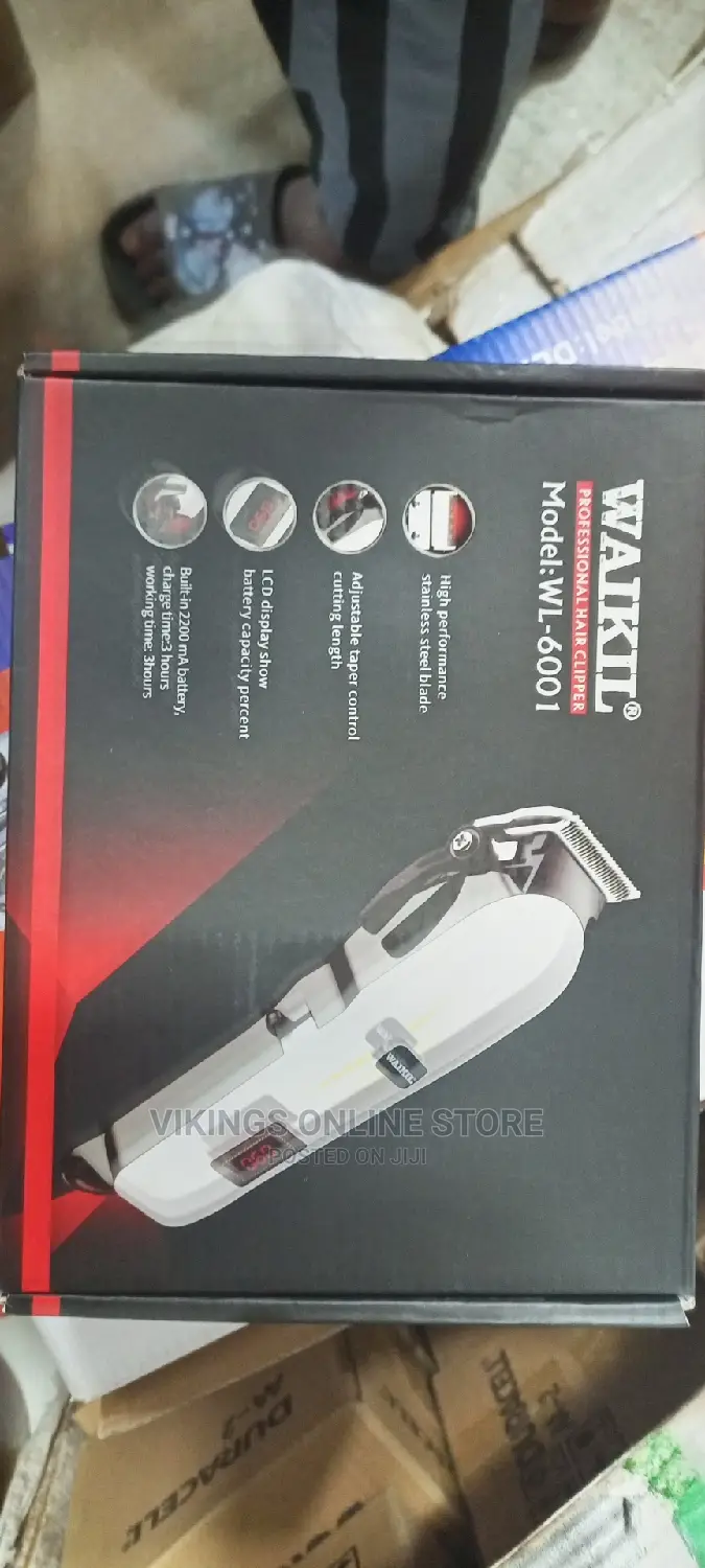 Waikil Professional Rechargeable Hair Clipper.