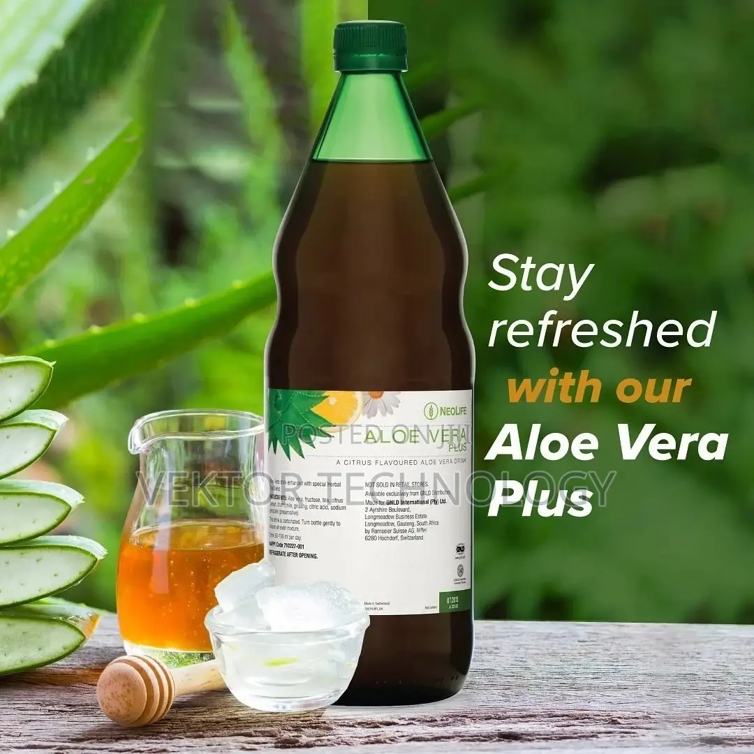 Aloe Vera Plus - 1 Litre a Refreshing, Delicious Drink
