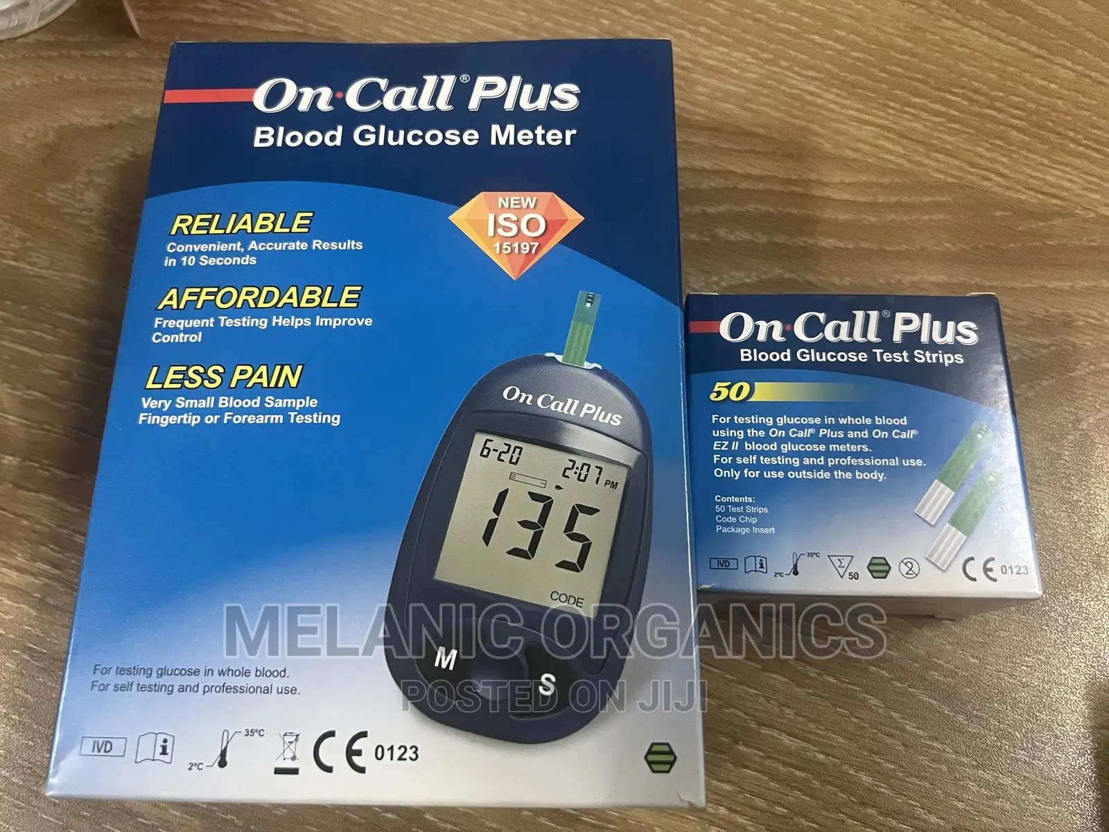 Blood Glucose Meter Plus Strips