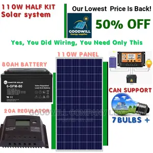110 Solar Kit (Half Kit)