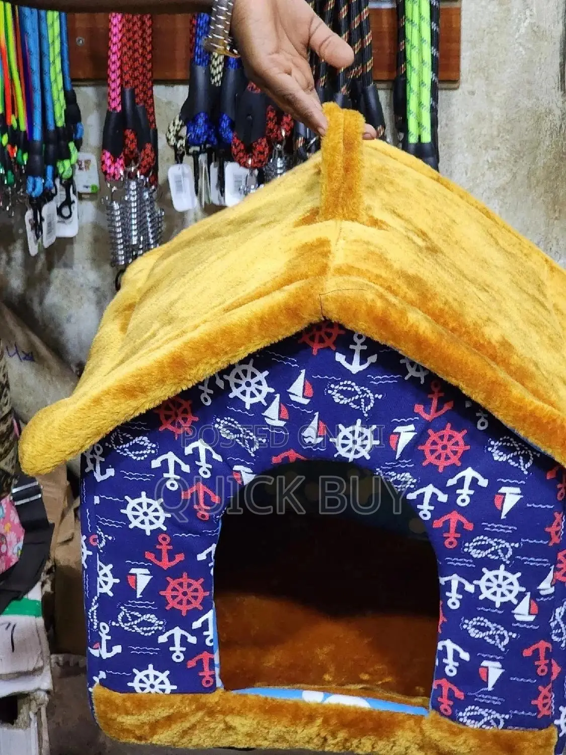 Folding Pet House With Soft Mat