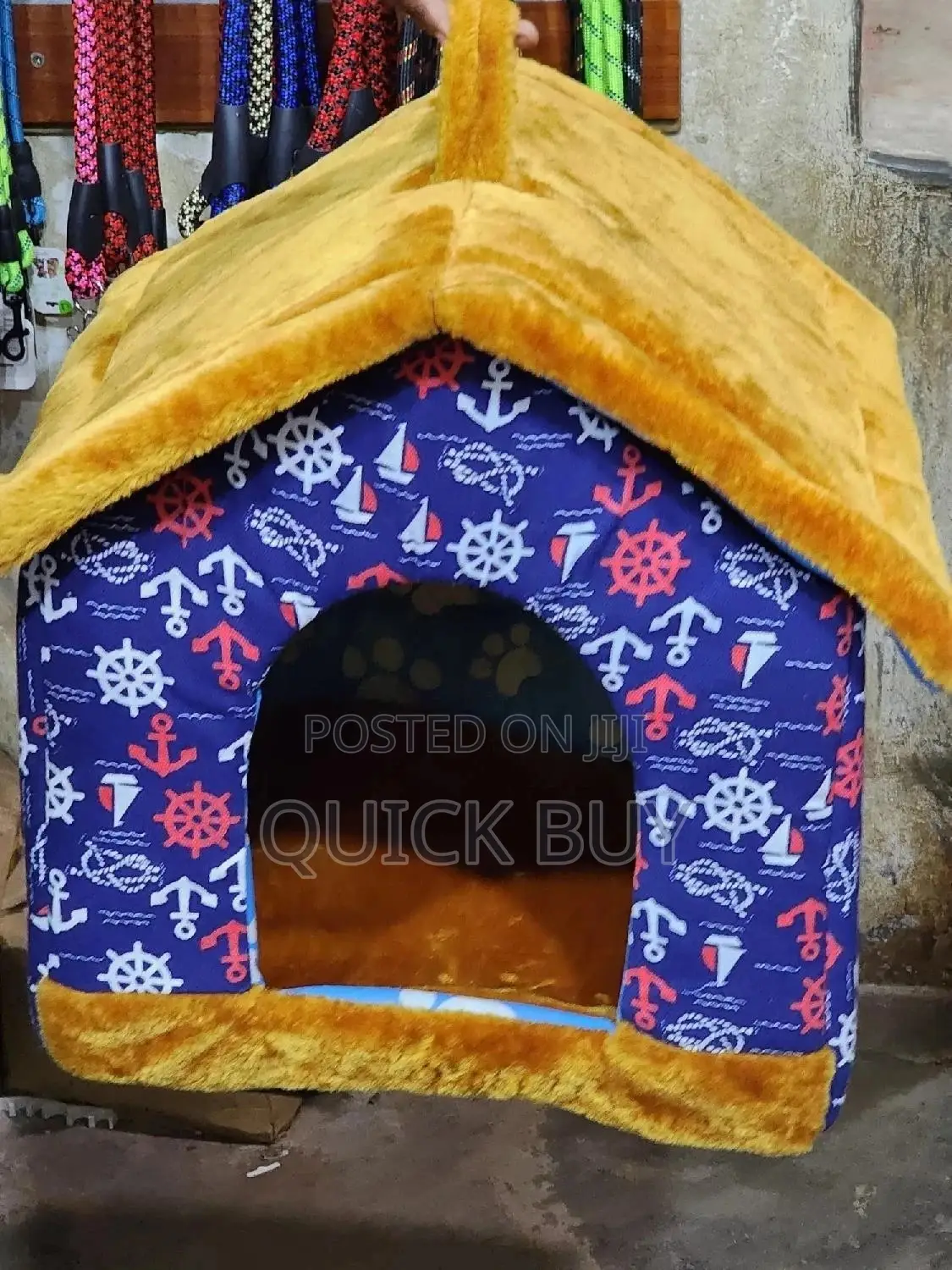 Folding Pet House With Soft Mat