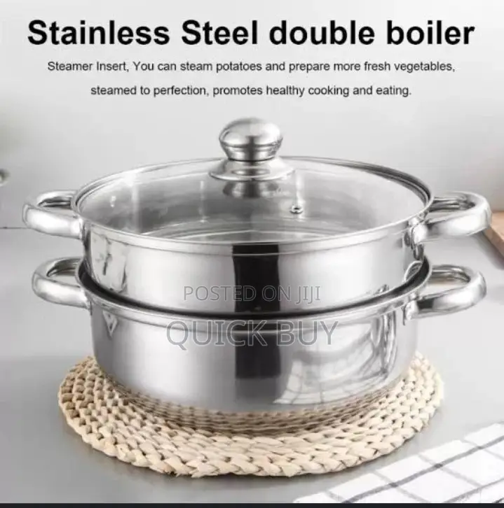 2 Layer Steamer and Cooking Pot