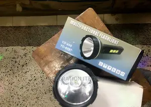 Rechargeable Led Torch With 4 Step Power Button