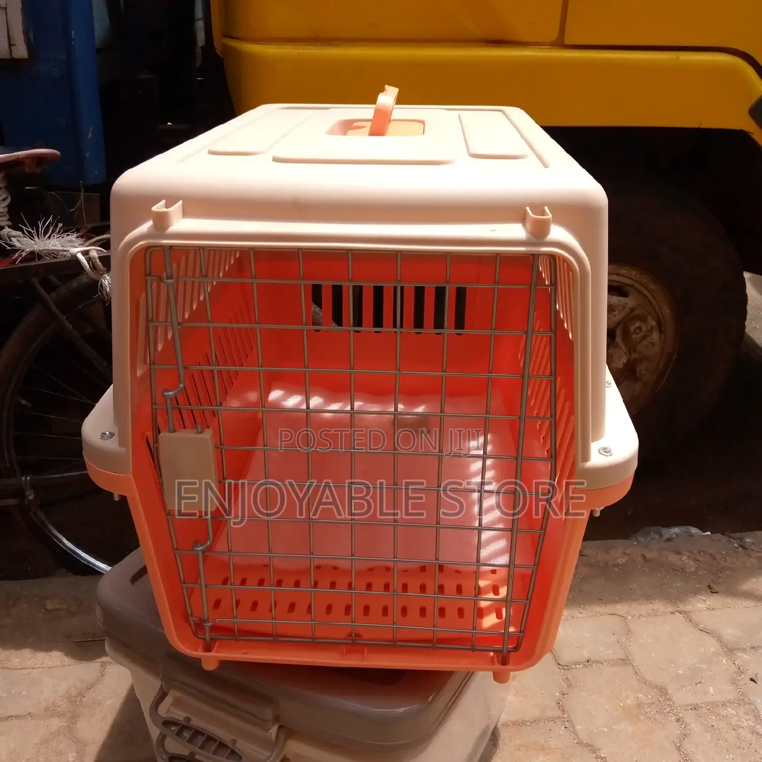 Plastic Dog Cage