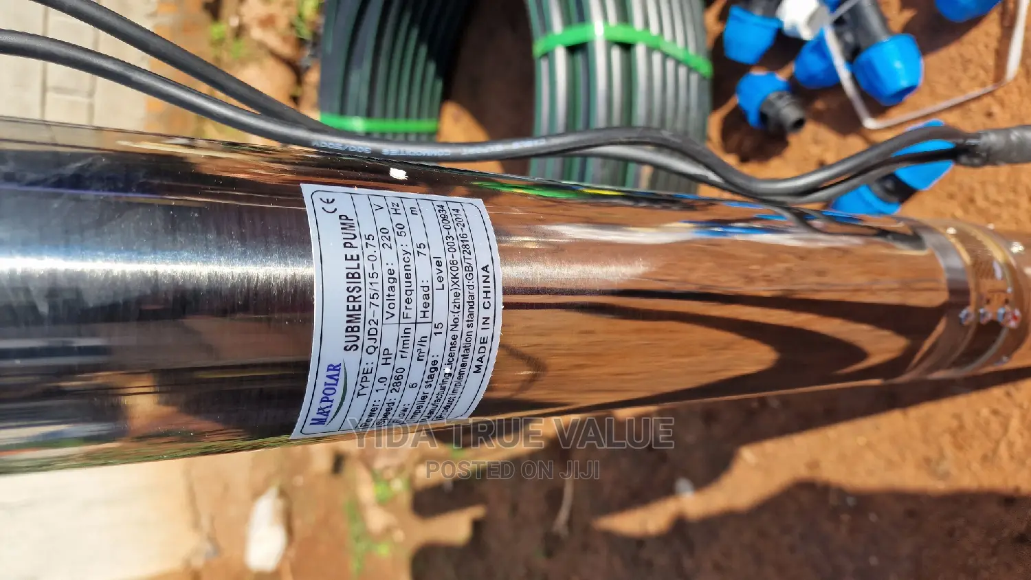 Water Pump 75m Max Polar