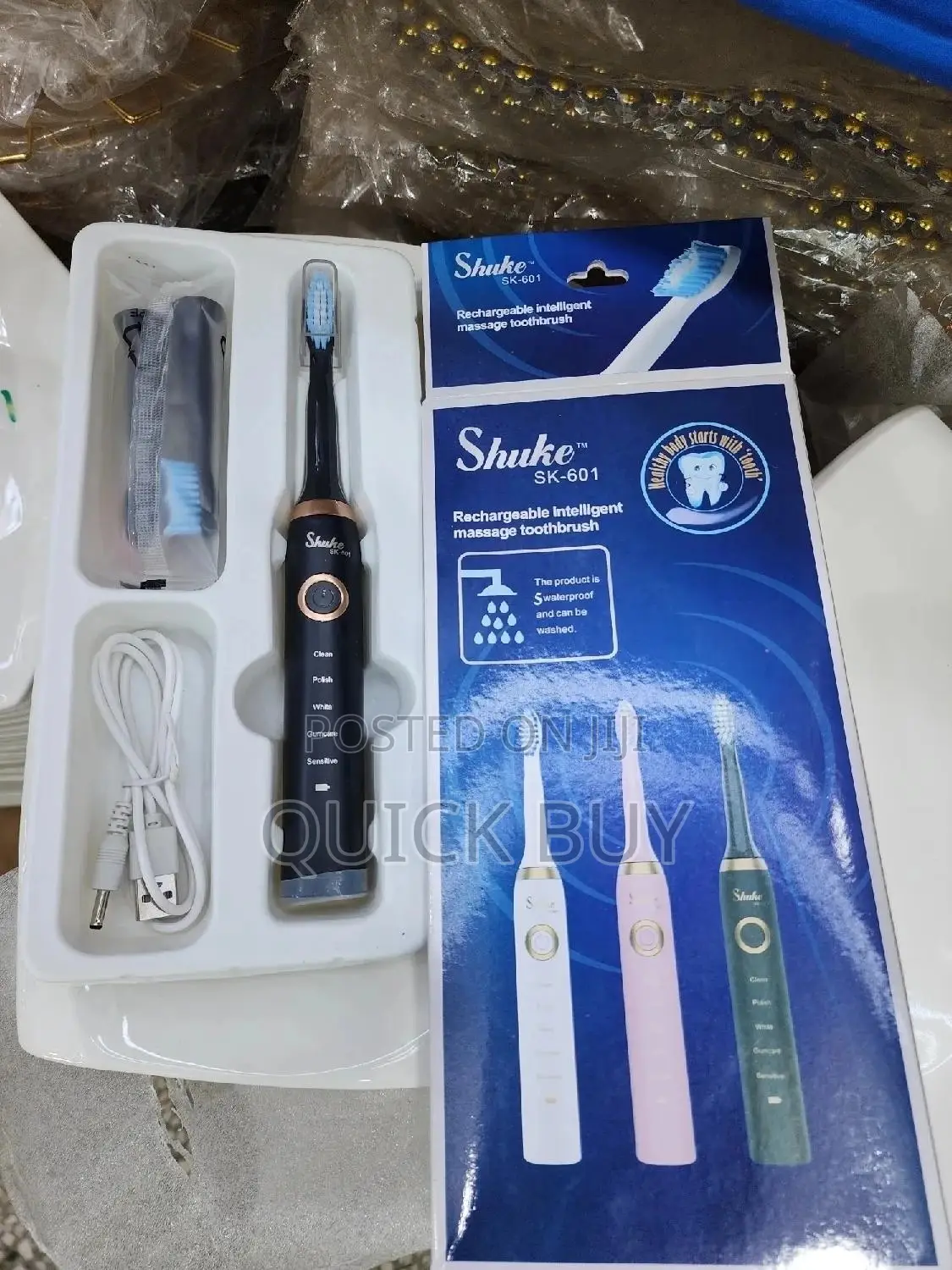 Electronic Toothbrush Black